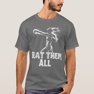 Kvinnor boxning - Slå dem alla T Shirt