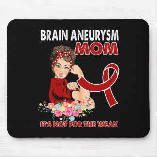 Kvinnor Brain Aneurysm Awareness Ribbon Musmatta