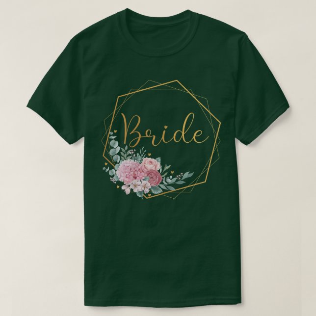 Kvinnor Brud Svaning Natt  T Shirt (Design framsida)