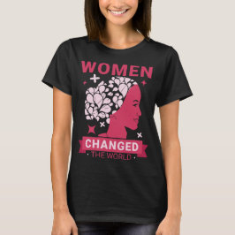 Kvinnor bytte ut feminismen i världen t shirt