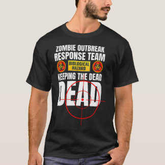 Kvinnor Coola Zombie T Shirt För manar och kvinnor