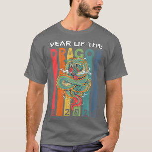 KVINNOR Dragon 2024 Årets nya år i Dragon T Shirt