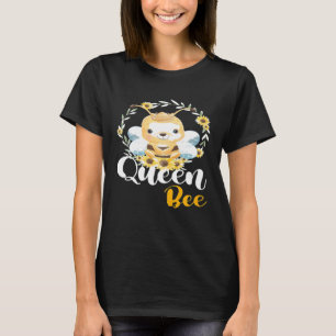 Kvinnor drottning Bee Krona Cute Honungsbin Hive b T Shirt