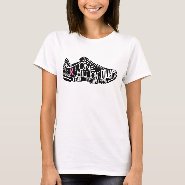 Kvinnor dubblerar den torra mästare Wicking T Shirt (Framsida)