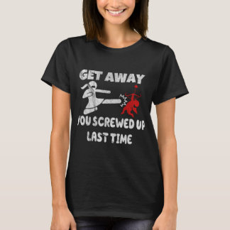 Kvinnor får bort Cupid Girl Funny Anti Valentiness T Shirt