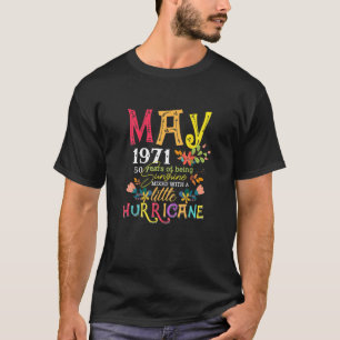 Kvinnor får flickor 1971 Lustigt 50:e födelsedagen T Shirt