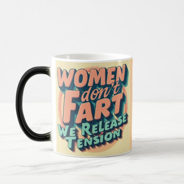 Kvinnor Fart inte Magisk Mugg (Vänster)