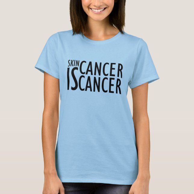 Kvinnor flår cancer ÄR cancerskjortan Tee Shirt (Framsida)