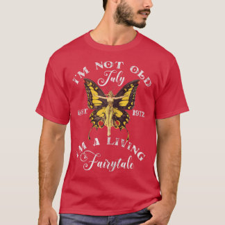 Kvinnor, född i juli 1972 t shirt