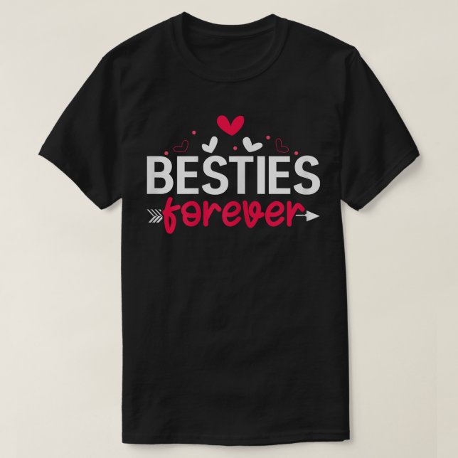 KVINNOR FÖR BFF Bästa vän-Vänskap T Shirt (Design framsida)