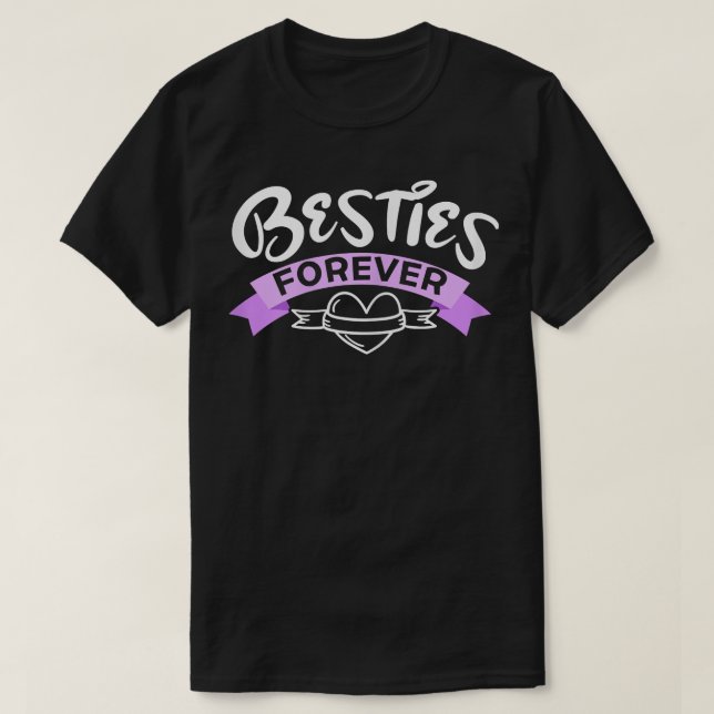 KVINNOR FÖR BFF Bästa vän-Vänskap T Shirt (Design framsida)