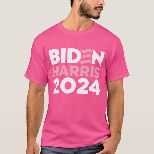 Kvinnor för Biden Harris 2024 T Shirt (Framsida)