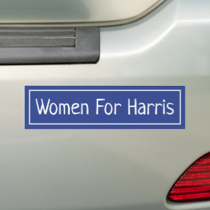 Kvinnor för Kamala Harris 2024 Bildekal