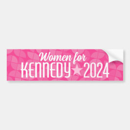 Kvinnor för Kennedy 2024 Heal the Divide Bildekal