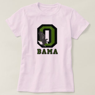 Kvinnor för Obama högskolastil överträffar T-shirt