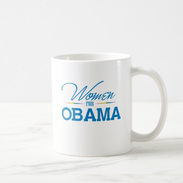 Kvinnor för Obama Kaffemugg (Höger)