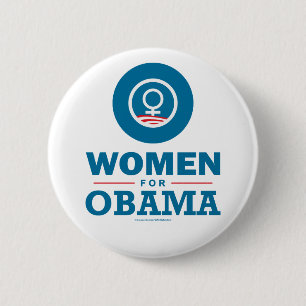 Kvinnor för Obama Knapp