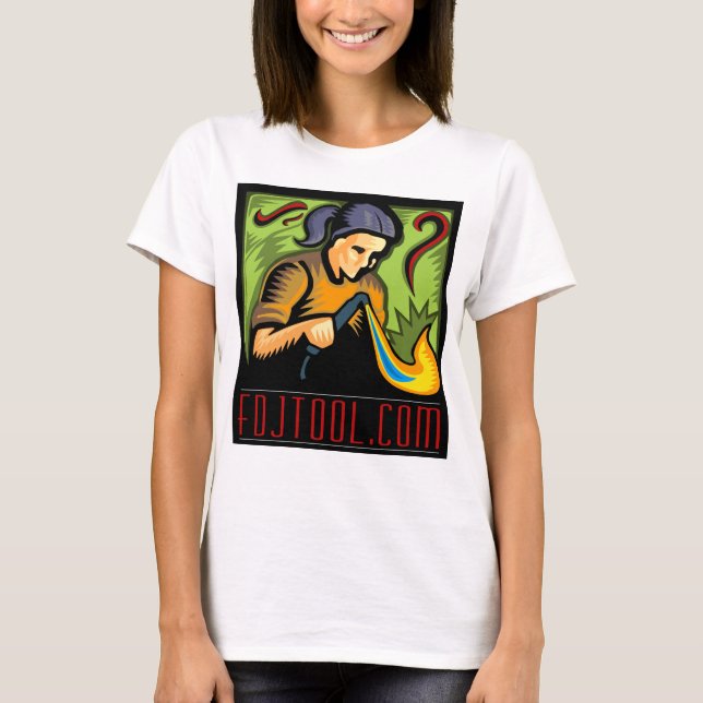 Kvinnor för Sally Silversmithversion 01 T Shirt (Framsida)