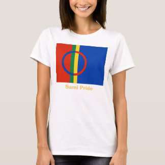 Kvinnor för Sami prideT-tröja (gult) T Shirt