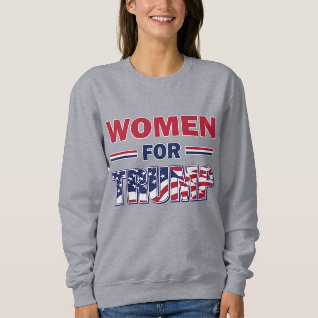 Kvinnor för trumf t shirt (Framsida)