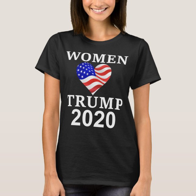 Kvinnor för trumfhjärta 2020 t shirt (Framsida)