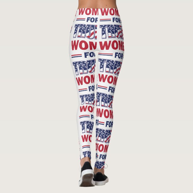 Kvinnor för Trump Leggings (Baksida)