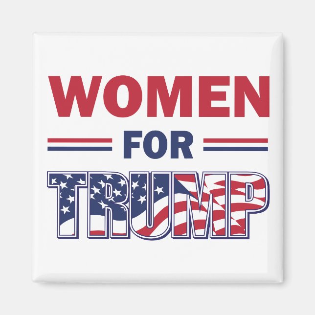 Kvinnor för Trump Magnet (Framsidan)