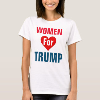 Kvinnor för trump #WomenForTrump T-shirt
