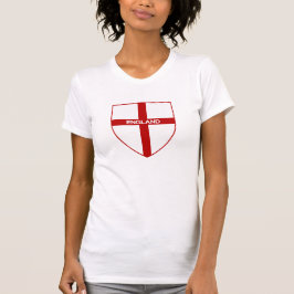 Kvinnor för TShirt för fotboll för England Tee