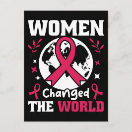 Kvinnor Förändrade Världen Feminist Vykort