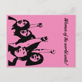 Kvinnor förenar vykort