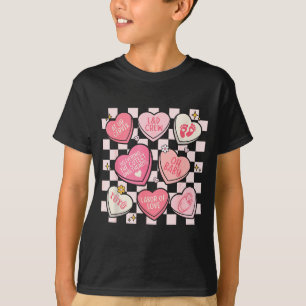 Kvinnor Förlossningssjuksköterska Hjärtan Godis Al T Shirt