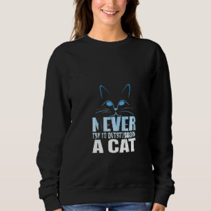 Kvinnor försöker aldrig utbilda ett katt t shirt