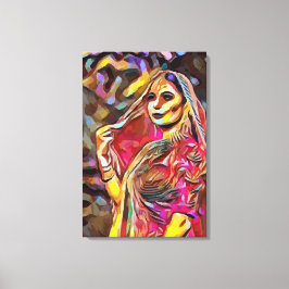 Kvinnor från india canvastryck