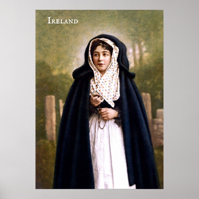 Kvinnor från Irland (1890) Poster (Framsidan)