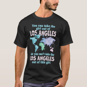 Kvinnor från Los Angeles Girl från Los Angeles Cal T Shirt
