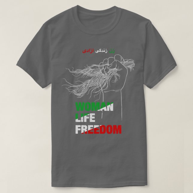 Kvinnor Frihet från livstid i Höger 1 T Shirt (Design framsida)
