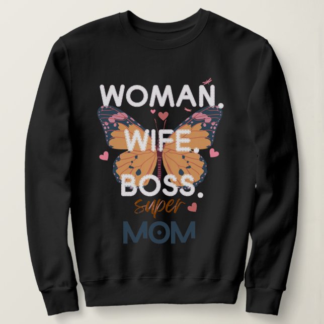 Kvinnor, fru, chef, toppen t shirt (Design framsida)