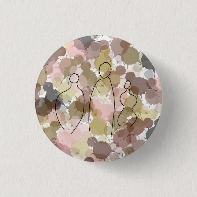 Kvinnor går allra av liv knapp (Framsida)