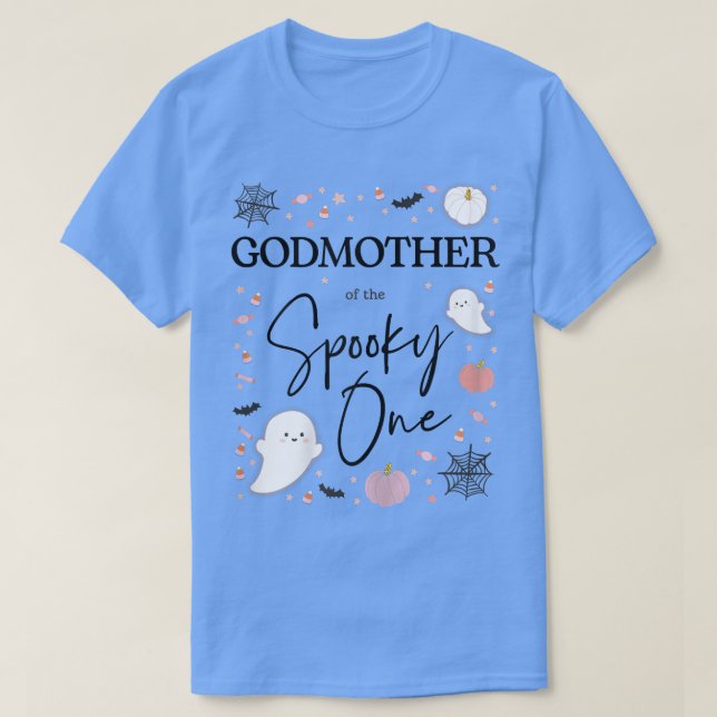 Kvinnor Godmor till Spooky One Girl First Birthday T Shirt (Design framsida)
