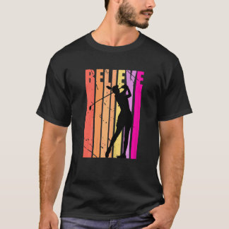 Kvinnor Golf Golfing Golfer Plays Golf Coach Motiv T Shirt