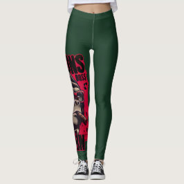 Kvinnor Gorilla Boss Lektioner Lär Leggings