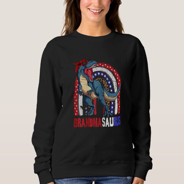 Kvinnor Grandmasaurus Rex Dinosaur Grandma Saurus  T Shirt (Framsida)