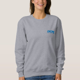 Kvinnor - Grått - Sötare - DCH Blue Logotyp T Shirt
