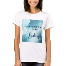 Kvinnor grattis på födelsedagen t-skjorta