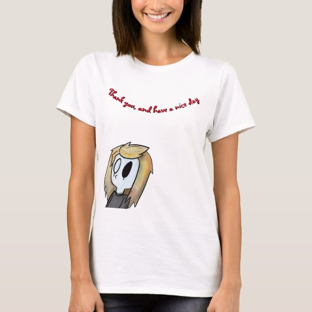 Kvinnor har en trevlig dagskjorta t shirt (Framsida)