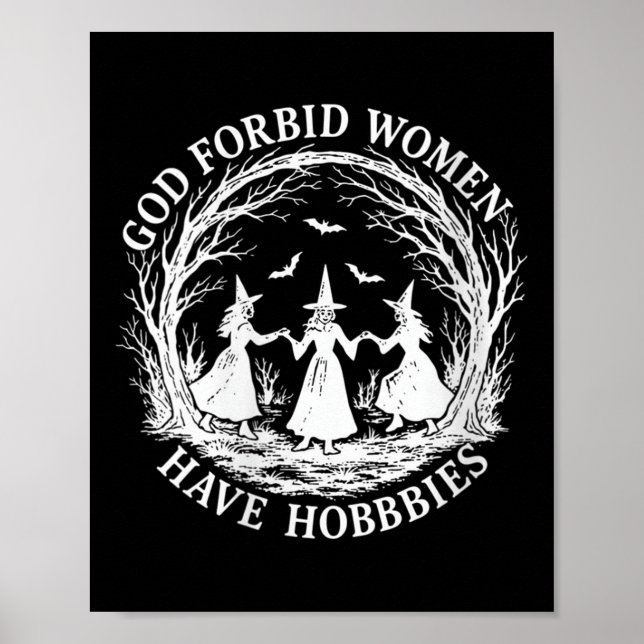 Kvinnor har Hobbieser, gott omdöme H Poster (Framsidan)