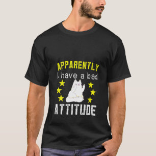 Kvinnor har tydligen en dålig attityd med rude t shirt