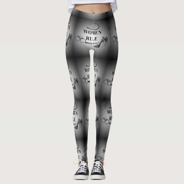 KVINNOR HÄRSKAR MANARSERVE LEGGINGS (Framsida)