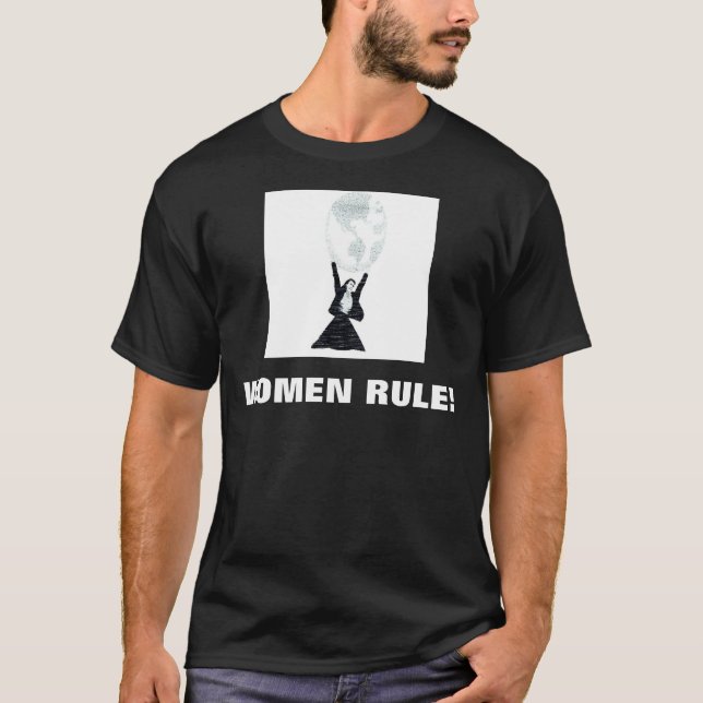 KVINNOR HÄRSKAR! T-SHIRT (Framsida)